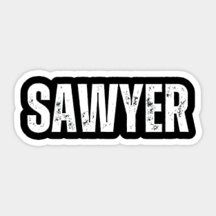 Sawyer Name Gift Birthday Holiday Anniversary Sticker